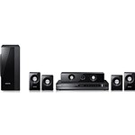 Home Theater HDMI c/ DVD 5.1 canais - HT-C460/XAZ - 850W RMS, c/ DVD HDMI Up-scalling (transmissão do DVD em alta definição através do HDMI), BD Wise, Dolby Digital e Pro Logic II, Reproduz DivX, MP3 entre outros, Entrada USB c/ CD Ripping, Anynet+, Wirel